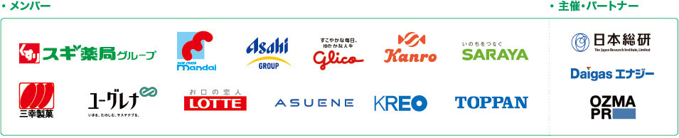 メンバー 主催・パートナー