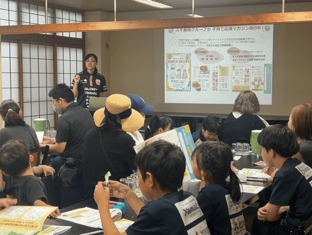 栄養管理でチームの勝利に貢献